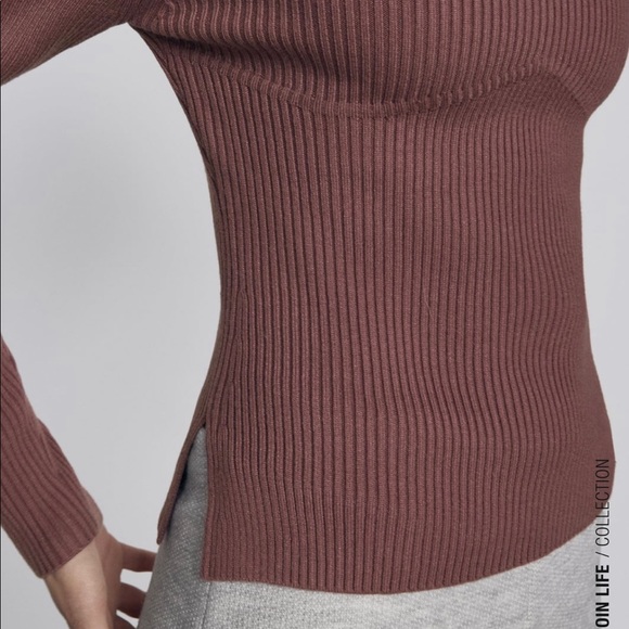 ZARA Ribbed Sweater - Picture 2 of 4